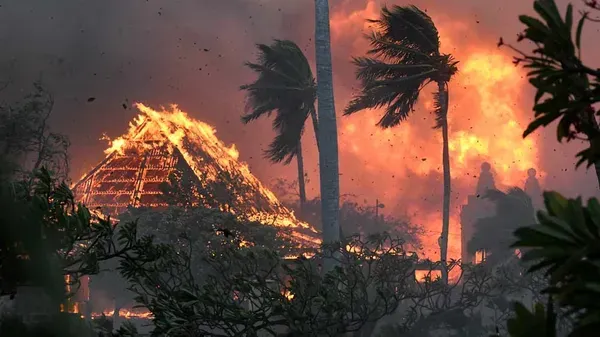 Wildfires Take Maui by Surprise, Burn Through Historic Town