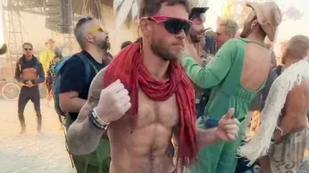 2024: Gus Kenworthy Attends Burning Man, Posts Thirsty Pics from the Desert...and Sets Instagram Aflame