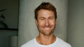 Glen Powell Celebrates Birthday with Shirtless Selfie as He Prepares for Major New Projects